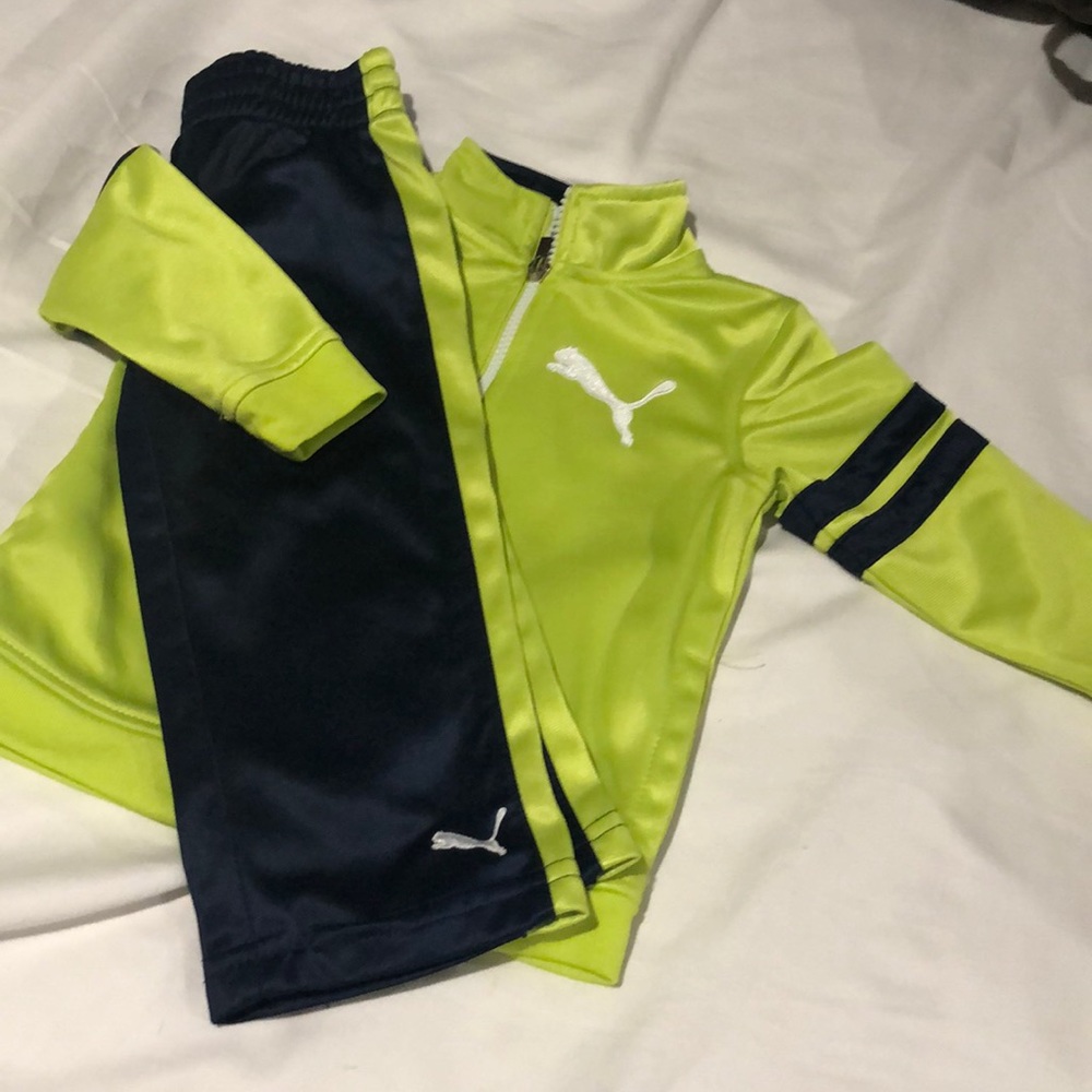 Puma boys jogging suit- size 24 months